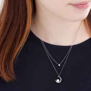 ダイヤモンド キャトル ネックレス（APVN161143DI）｜ネックレス  