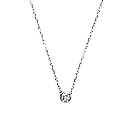 美品 ヴァンドーム青山 ネックレス プラチナ ダイヤモンド プラチナ ダイヤモンドグレース ネックレス 計0.21ct
