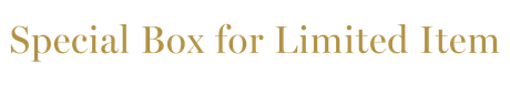 HolidayCollection限定ボックスタイトル