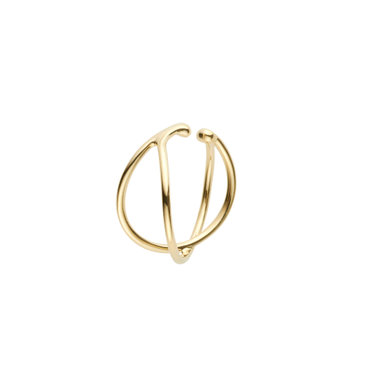 イエローゴールド イヤーカフ リング