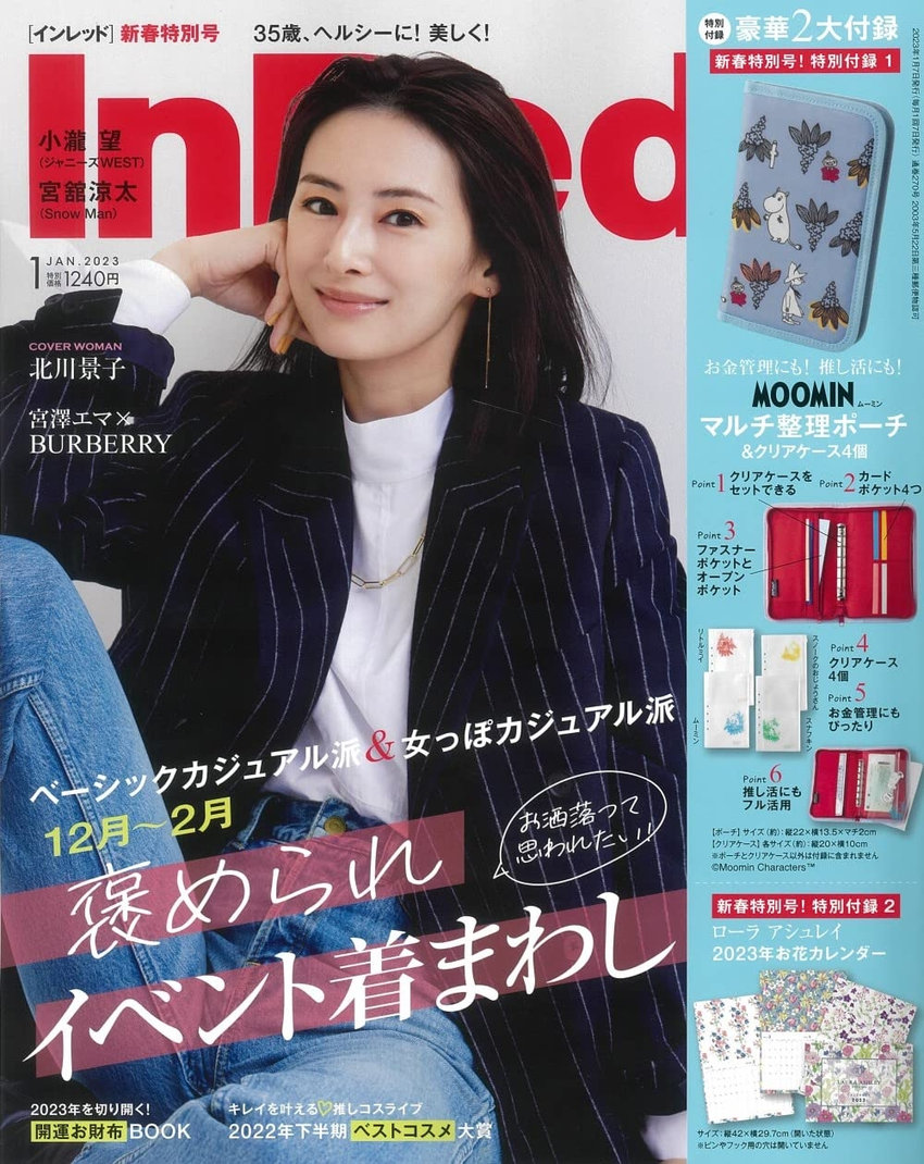 InRed 1月号（12月7日発売）
