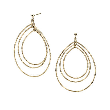 水のシャンデリア ピアス