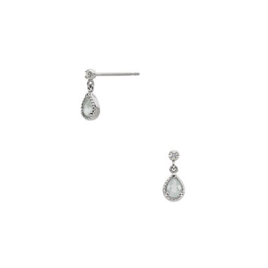 アクアマリン ピアス