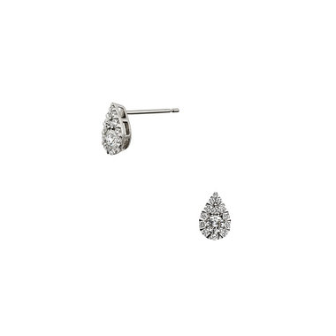 ダイヤモンド ガーランド ピアス