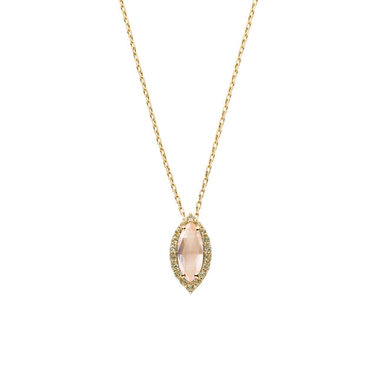 ローズクォーツ ネックレス