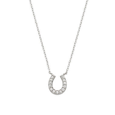 プラチナ馬蹄 ネックレス