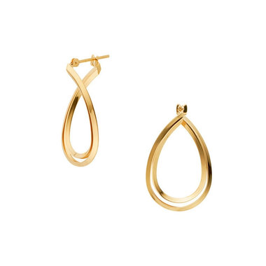 ゴールド ドロップ ピアス