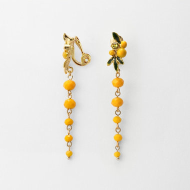 ミモザ イヤリング