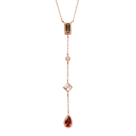 ガーネット ネックレスAJAN153345GN