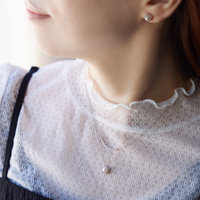 Vendome Aoyama ダイヤ・パールピアス【卒業式・入学式などに】 Vendome Aoyama ダイヤ・パールピアス【卒業式・入学式などに】