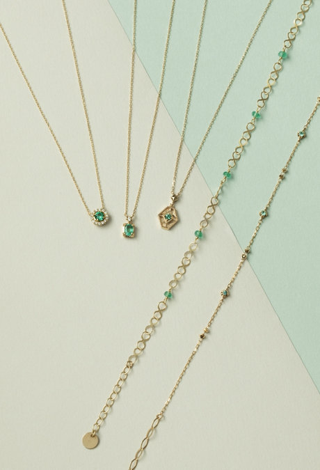 ✧刻印有✧ VENDOME ヴァンドーム ビンテージ ネックレス グリーン 洗練のミルキーグリーン Color Journey #05｜ヴイエー ヴァン