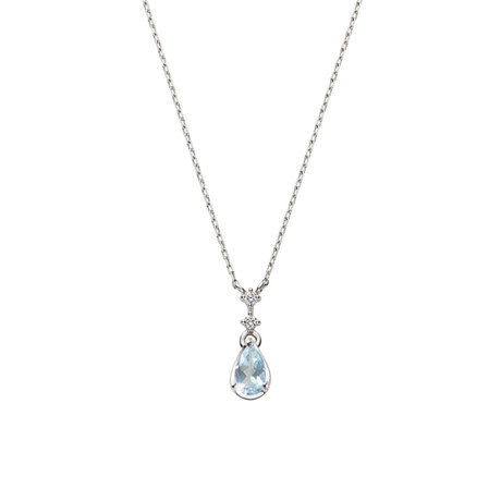 [プラチナ・ウーマン] アクアマリン ネックレスAPVN209840AQ