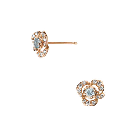 アクアマリン クリスティーヌ ピアスAGAA1497__AQ