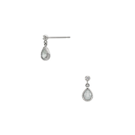 アクアマリン ピアスAPVA2591__AQ