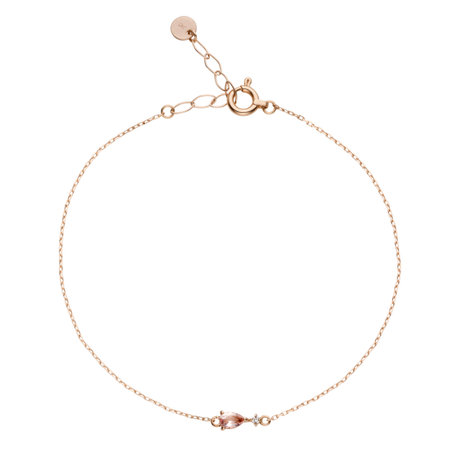 ローズクォーツ ビーズブレスレット ローズクォーツブレスレット 12mm(MADAGASCAR ROSE QUARTZ