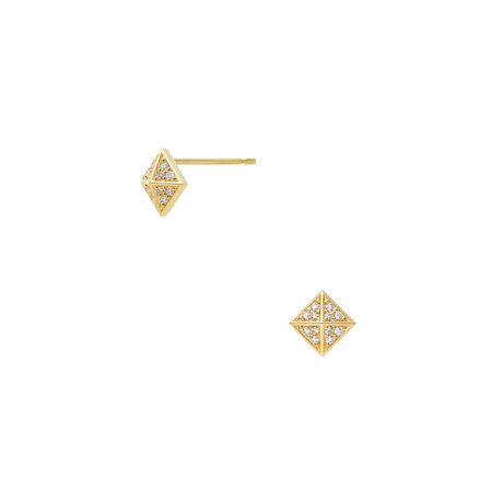 ダイヤモンド ピアス(クリスマスジュエリー)