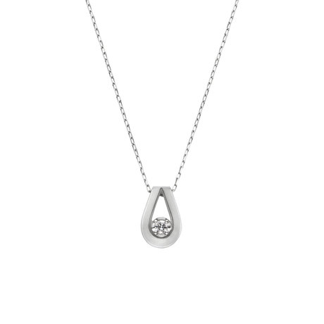 [プラチナ・ウーマン] ダイヤモンド ネックレス（クリスマスジュエリー）