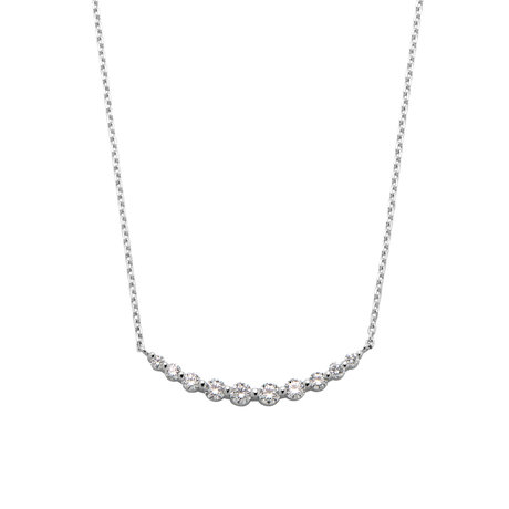 ダイヤモンド リュール ネックレス(クリスマスジュエリー)