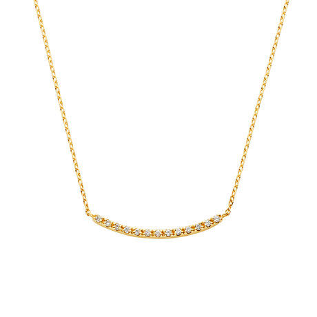 ダイヤモンド リュール ネックレス(クリスマスジュエリー)