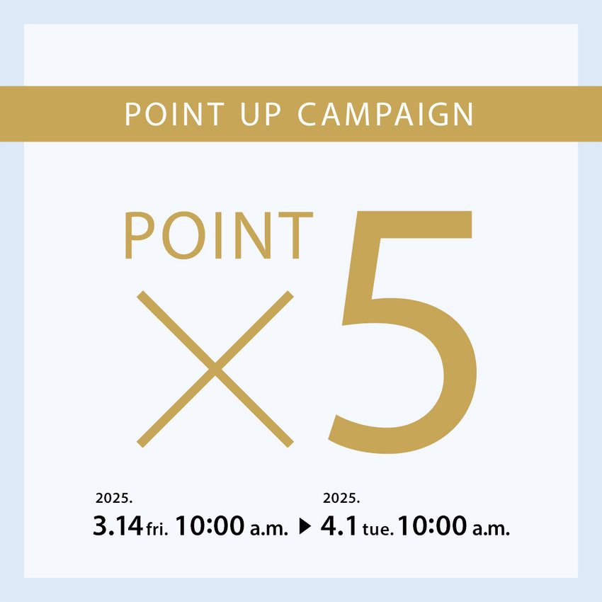 VENDOME ONLINE STORE ポイント5倍キャンペーン