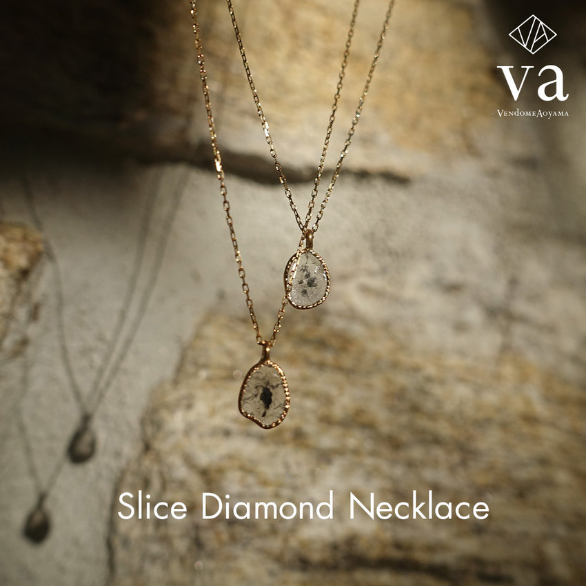 スライスダイヤモンドネックレス 期間限定展開