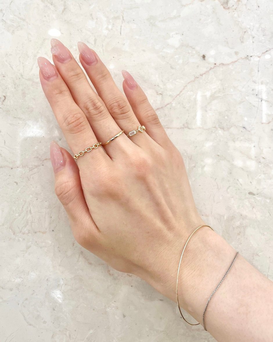 ヴァンドーム青山　10K バングル AIVB3001LSYG Pâte バングル｜ブレスレット｜クリスマスジュエリーは