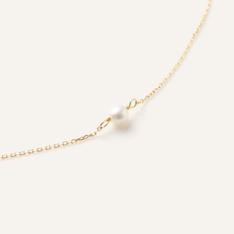 ビューティマーク 淡水パール ゴールド ネックレス