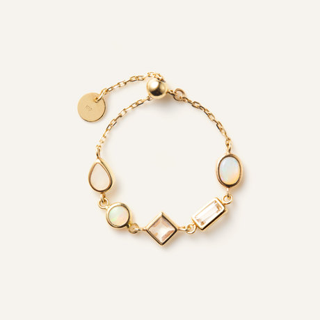 ホワイトカラー チェーンリングe