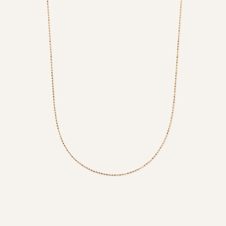 ゴールド チェーンネックレス・40cm