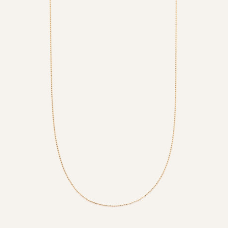 ゴールド チェーンネックレス・80cm