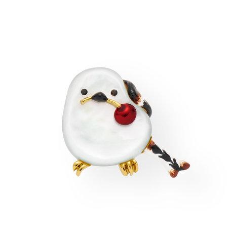 【フェイラーコラボレーション】ブローチ・ポーチセット