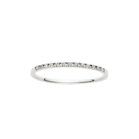 ハーフエタニティ ダイヤモンド リング