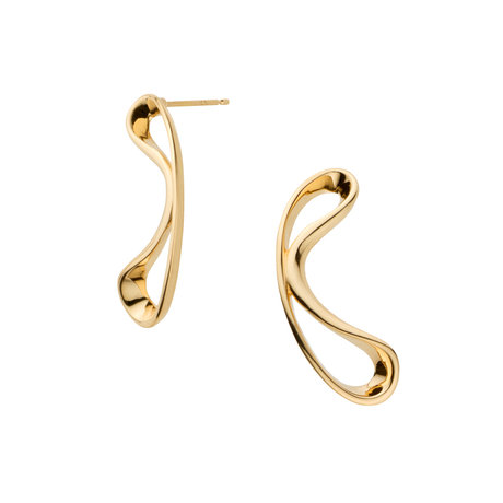 イエローゴールド ピアス