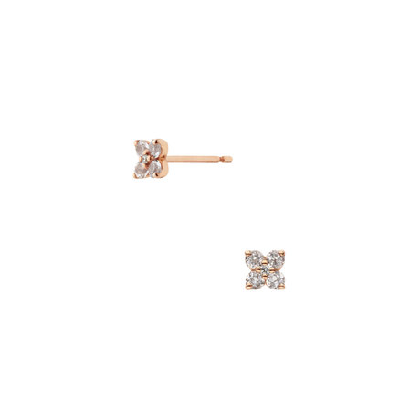 ホワイトトパーズ ピアス