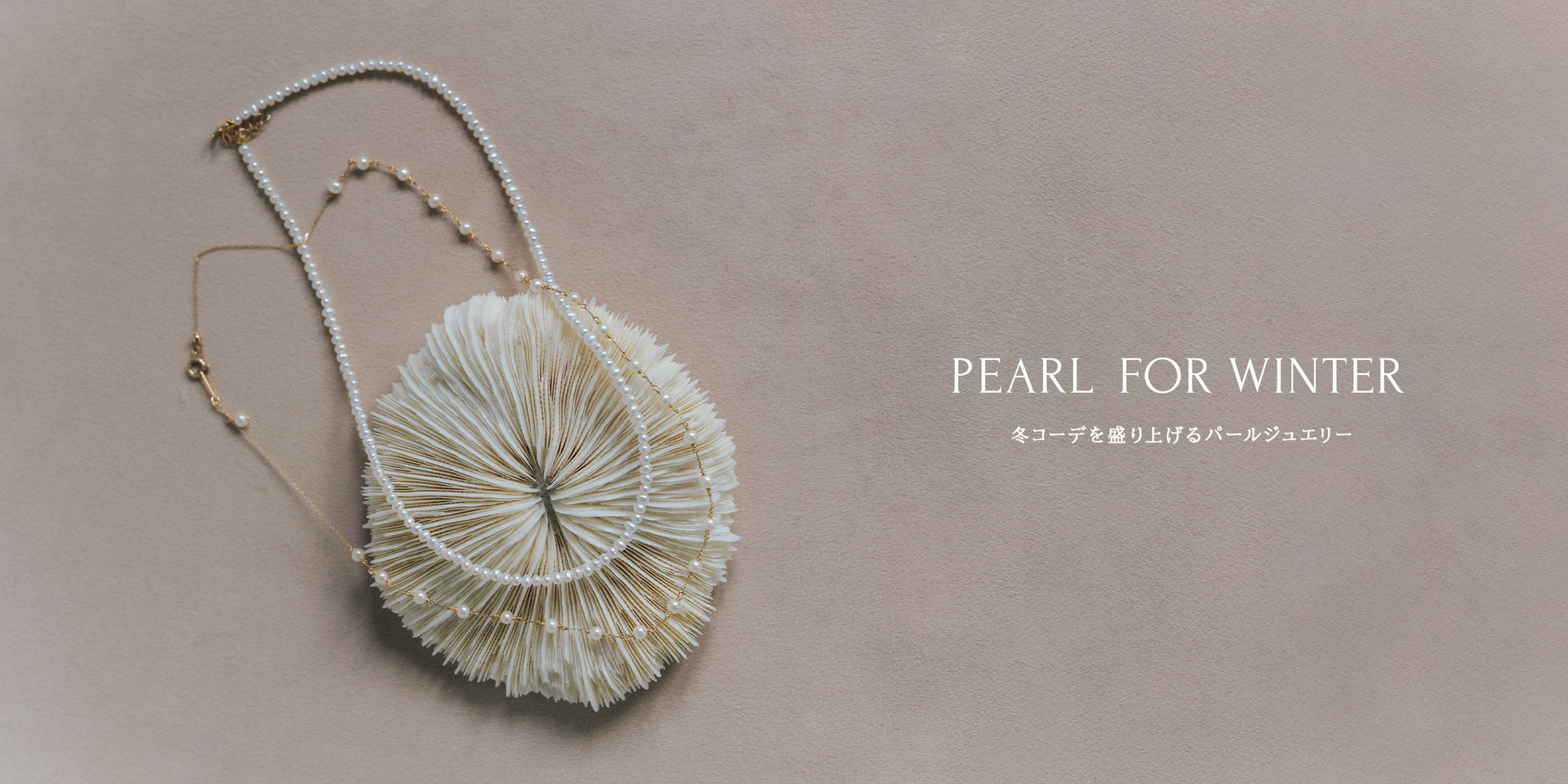 va サイトトップ Pearl for winter