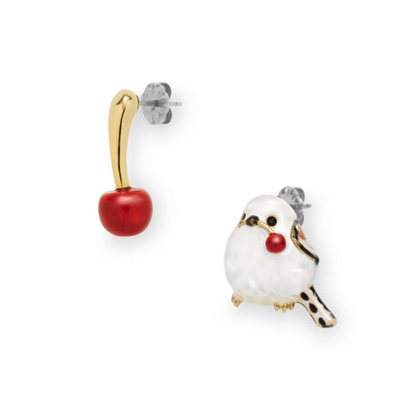 【フェイラーコラボレーション】ピアス・ハンカチセット