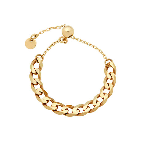 ゴールド チェーンリング