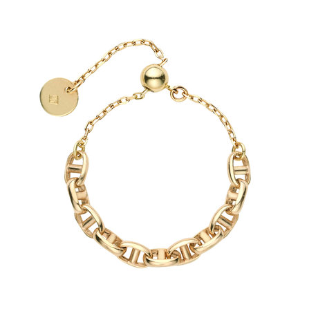 ゴールド チェーンリング