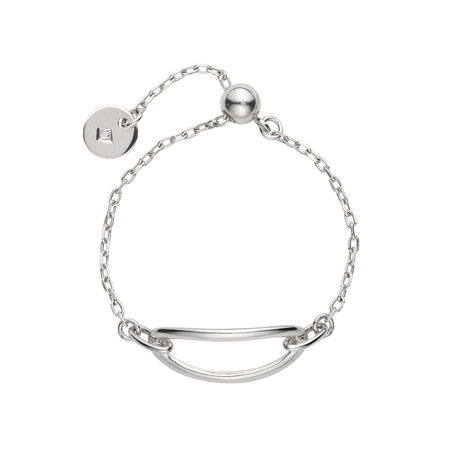 ホワイトゴールド チェーンリング