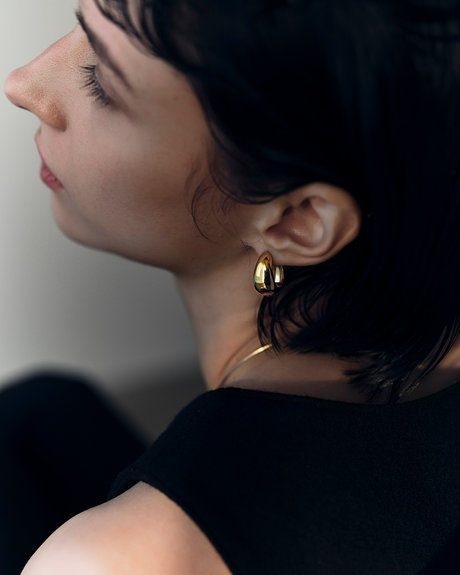 プラスヴァンドーム キャッチレスピアス イヤリング