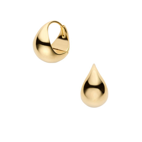 The Elevate イエローゴールド ピアス