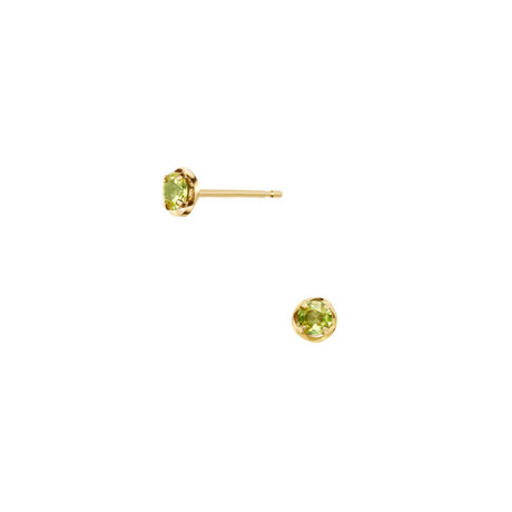 ペリドット ピアス