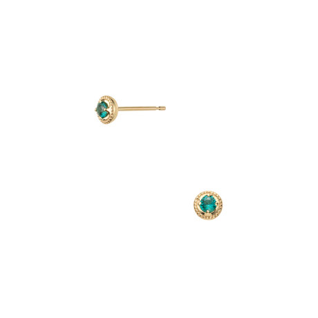 エメラルド ピアス
