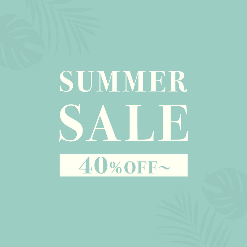 SUMMER SALE START !