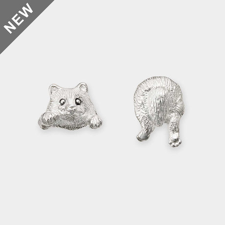 エゾタヌキ ピアス