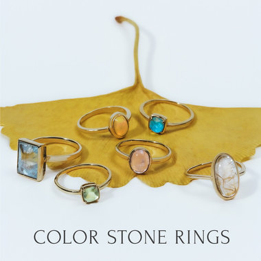 Color Stone Rings