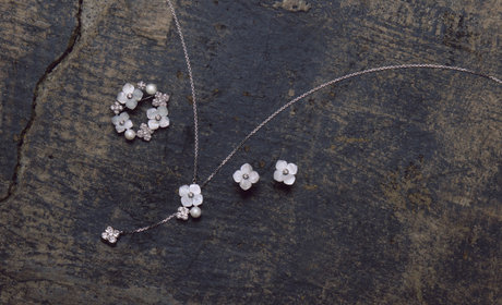 VENDOME BOUTIQUE フラワーネックレス&イヤリング Fleur-de-Vendome｜ヴァンドームブティック（VENDOME BOUTIQUE