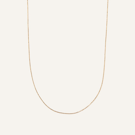 ゴールド チェーンネックレス・60cm